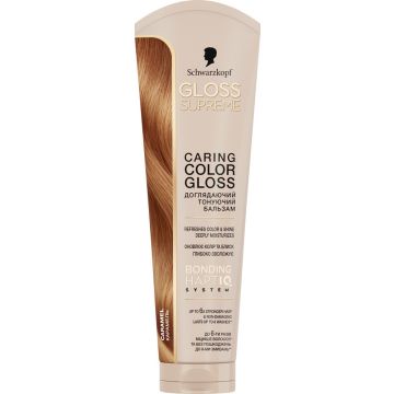 Schwarzkopf Gloss Supreme Тонер за коса Карамел 130 мл