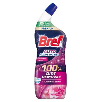 Bref Premium Gel Blooming Fresh Почистващ гел за тоалетна чиния 750 мл