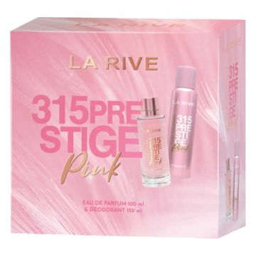 La Rive 315 Prestige Pink Парфюмна вода 100 мл + Дезодорант за жени 150 мл Комплект