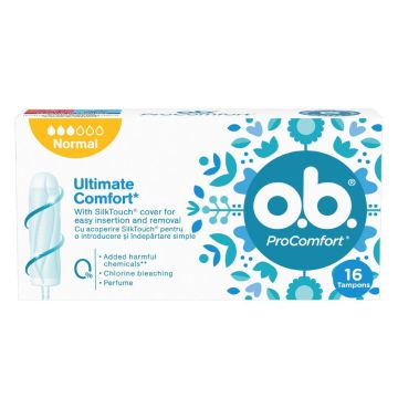 O.B. ProComfort Normal Дамски тампони х16 бр