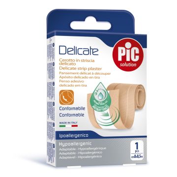 PIC Solution Delicate Пластир лента деликат 8 см х 50 см Artsana Italia