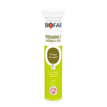Biofar Vitamine C + Acerola 20 ефервесцентни таблетки