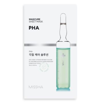 Missha Mascure Peeling Solution Пилинг шийт маска за лице с PHA 1 бр