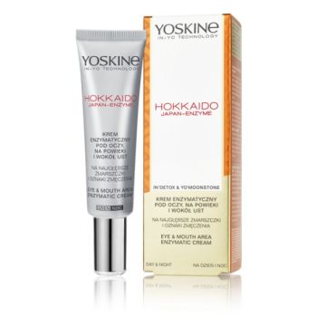 Yoskine Hokkaido Крем за зоните около очите и устните 15 мл