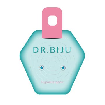Dr. Biju Hypoallergenic AURORA BOREALE Хипоалергенни обеци с цветни кристали DXI35C002