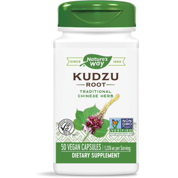 Nature's Way Kudzu Root Корен от Кудзу при алкохолна и никотинова зависимост 613 мг х50 капсули
