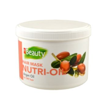 MM Beauty Подхранваща маска за суха коса с арган 500 мл