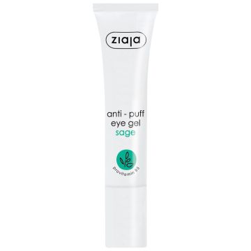 Ziaja Anti-Puff Eye Gel Sage Жая Околоочен гел против торбички с градински чай 15 мл