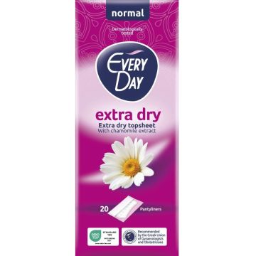 Everyday Normal Extra Dry Ежедневни дамски превръзки x 20 броя