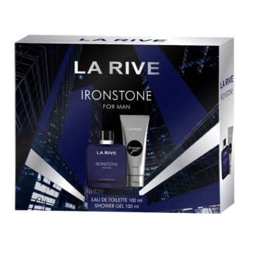 La Rive Ironstone Парфюмна вода за мъже 100 мл + Душ гел за мъже 100 мл Комплект