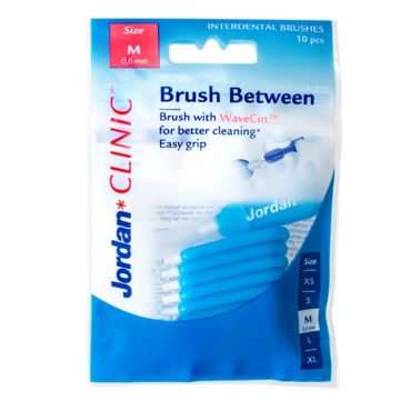 Jordan Clinic Interdental Интердентална четка за зъби M 0,6 мм 10 бр