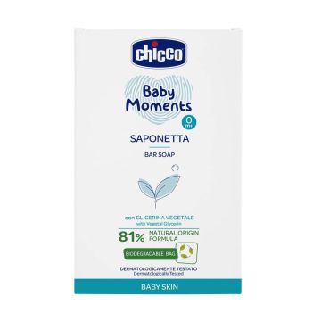 Chicco Baby Moments Soap Бебешки сапун 100 г