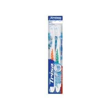 Trisa Pearl White Medium Избелваща четка за зъби 2 бр