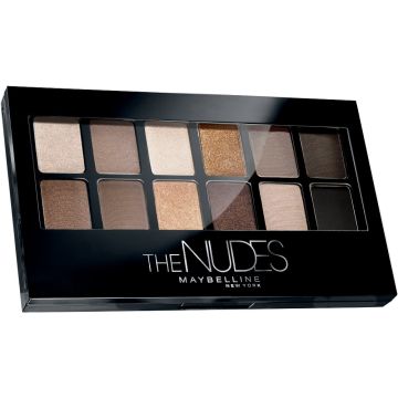 Maybelline The Nudes Палитра сенки за очи с 12 цвята