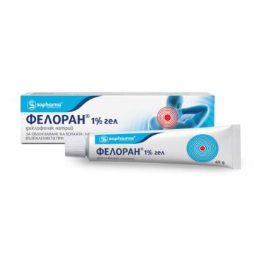 Фелоран 1% Гел за болки и възпаления в сухожилията 60 г Sopharma