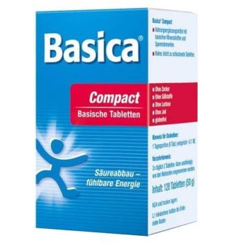 Basica Compact Минерали за киселинно-алкален баланс х120 таблетки 
