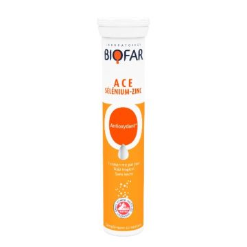 Biofar Витамини A C E + Селен и Цинк 20 ефервесцентни таблетки