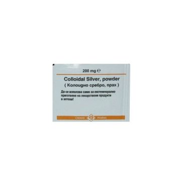 Коларгол колоидно сребро саше 200 mg Chemax Pharma