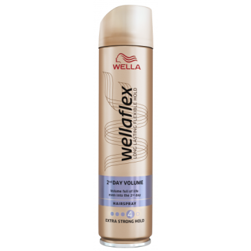 Wella Wellaflex 2 Days Volume Лак за коса за обем със силна фиксация 4 250 мл Procter&Gamble