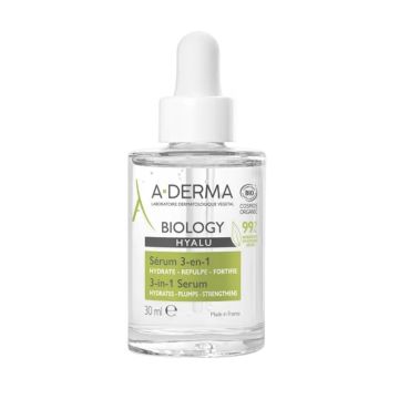 A-Derma Biology Hyalu Серум за лице 3в1 30 мл