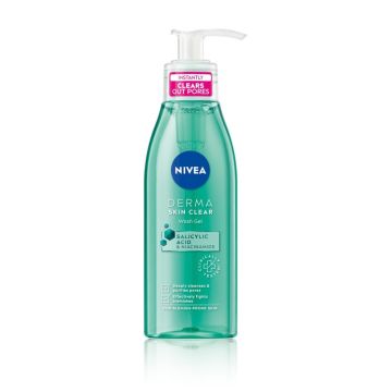 Nivea Derma Skin Clear Измиващ гел за лице 150 мл