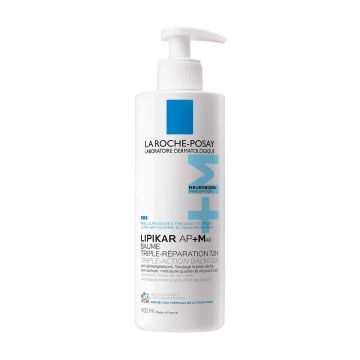 La Roche-Posay Lipikar Baume AP+ Max Балсам за лице и тяло с тройно действие 400 мл