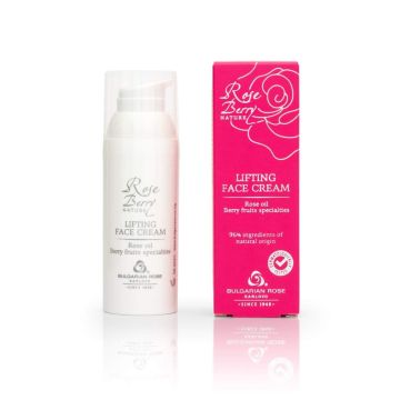 Rose Berry Nature Лифтинг крем за лице 50 мл Българска роза