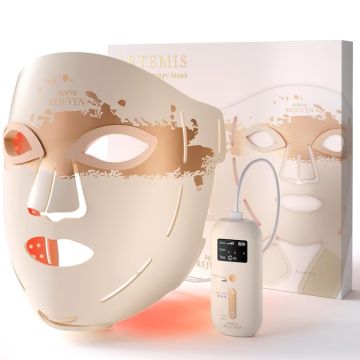 RENPHO Artemis Blush LED маска за лице с 4 режима - розова
