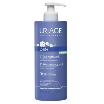 Uriage Bebe 1er Lait Hydratant Нежно хидратиращо мляко с органичен еделвайс 500 мл