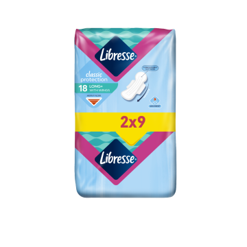 Libresse Classic Protection Long+ Дамски превръзки х18 бр