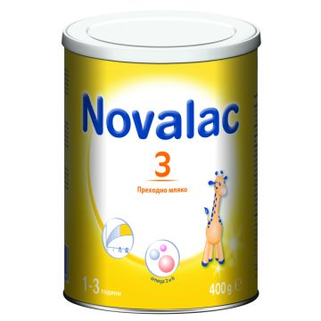 Novalac 3 Преходно мляко за малки деца от 1 до 3 години 400 г Medis
