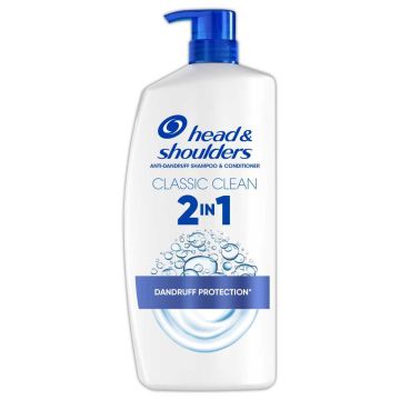 Head & Shoulders Classic Clean 2 in 1 Шампоан против пърхот 800 мл