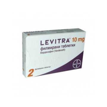 Левитра 10 мг х 2 таблетки Bayer