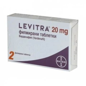 Левитра 20 мг х 2 таблетки Bayer