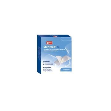 Medica Sterimed Fix Стерилна постоперативна превръзка 10/30 см 10 бр
