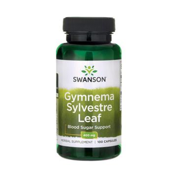 Swanson Gymnema Sylvestre Гимнема Силвестре 400 мг х100 капсули