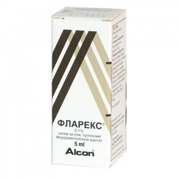 Фларекс капки за очи 0.1% х 5 мл Alcon