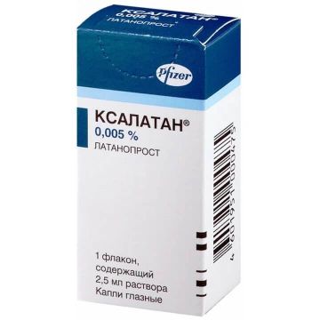 Ксалатан капки за очи 50 мкг/мл 2.5 мл Pfizer