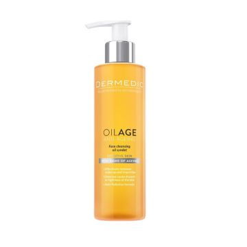 Dermedic Oilage Anti-Ageing Олио за почистване на чувствителна зряла кожа 200 мл 