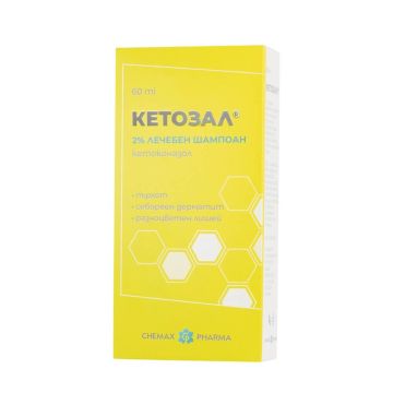 Кетозал шампоан 60 мл Chemax Pharma