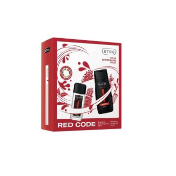 STR8 Red Code Парфюмен спрей за мъже 85 мл + STR8 Red Code Освежаващ душ-гел за мъже 250 мл Комплект