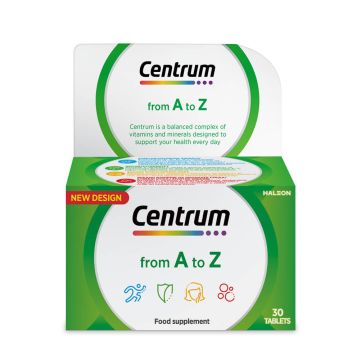 Centrum A-Z Витамини и минерали за възрастни х 30 таблетки Pfizer