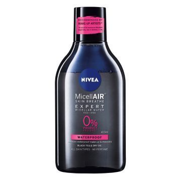 Nivea Micellair Expert Двуфазна мицеларна вода за отстраняване на водоустойчив грим 400 мл