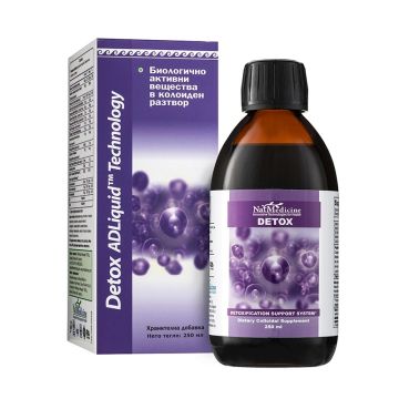 ADLiquid Detox Колоиден разтвор за детоксикация 250 мл AD Medicine