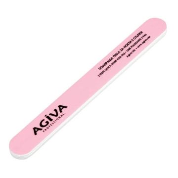 Agiva полираща пила за нокти цветна 