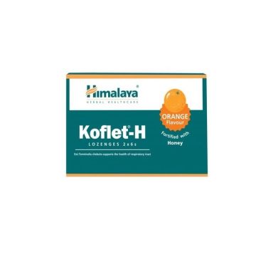 Konflet-H Билкови пастили с вкус на портокал х 12 бр. Himalaya