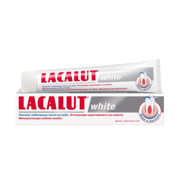 Lacalut White паста за зъби избелваща 75 мл