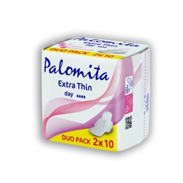 Palomita Extra Thin Duo Pack Дневни дамски превръзки 20 бр