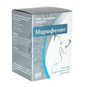 Мирифемин при менопауза 150 мг х 60 капсули