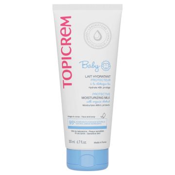 Topicrem Baby Protective Moisturizing Milk Хидратиращо и протектиращо мляко за лице и тяло за бебета и деца 200 мл